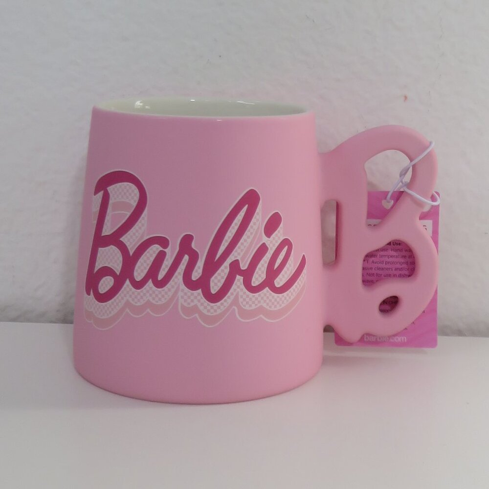 Barbie Ceramic B-handle Mug Size 21oz